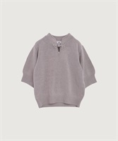 【予約販売】COTTON NYLON 華釦プルオーバー(グレー-F)