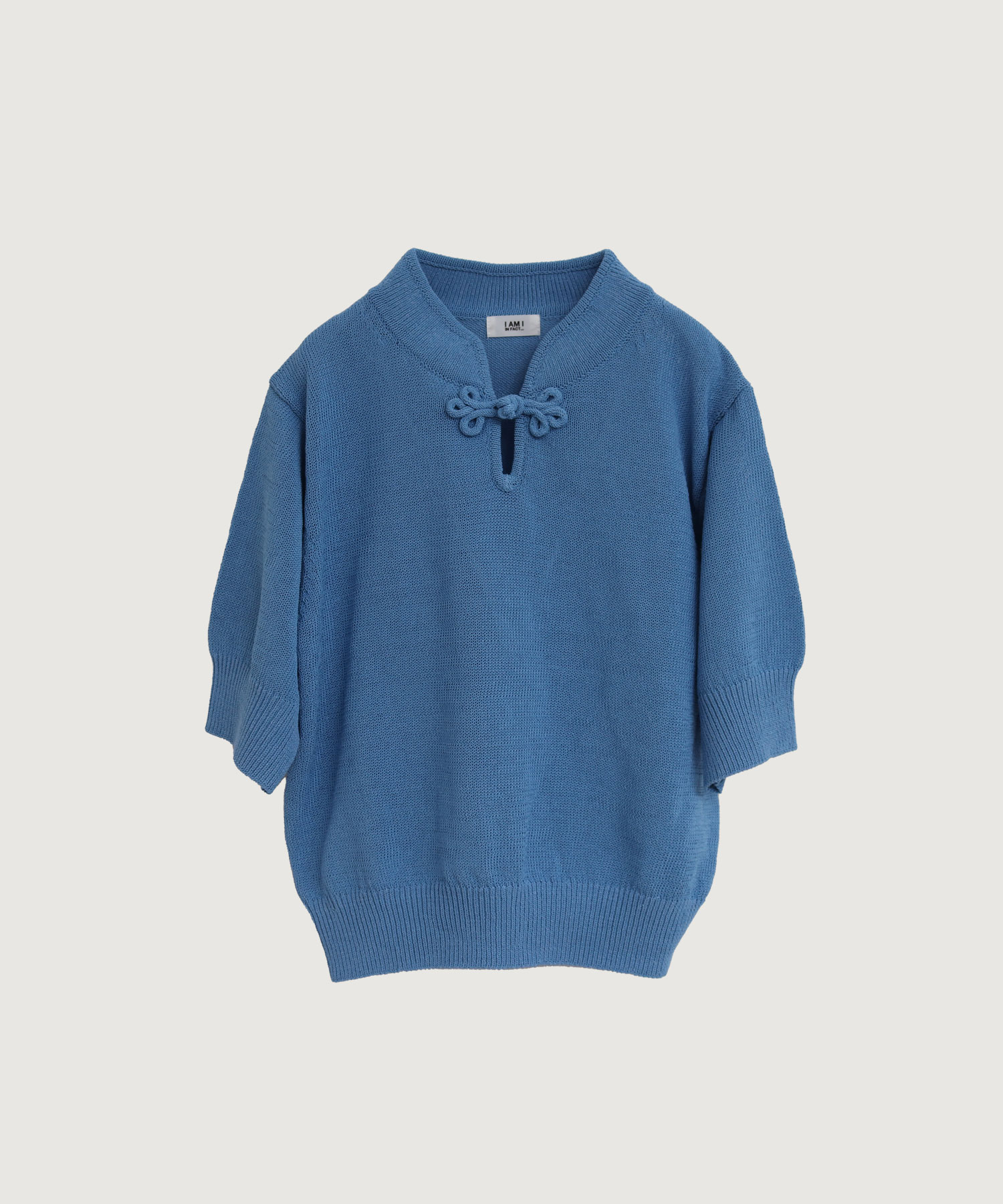 COTTON NYLON 華釦 半袖プルオーバー