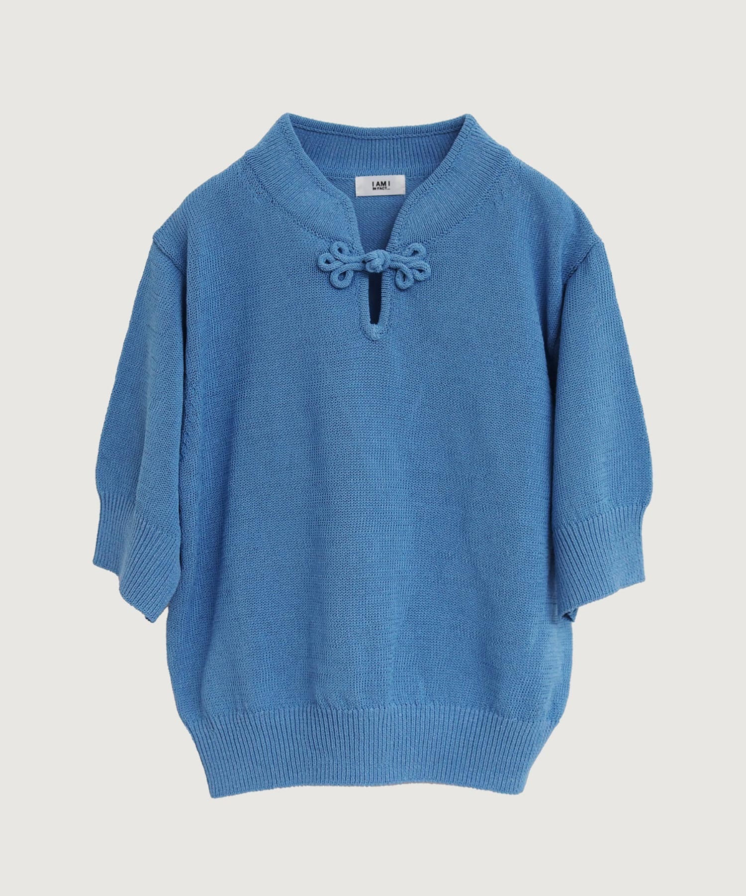 COTTON NYLON 華釦 半袖プルオーバー