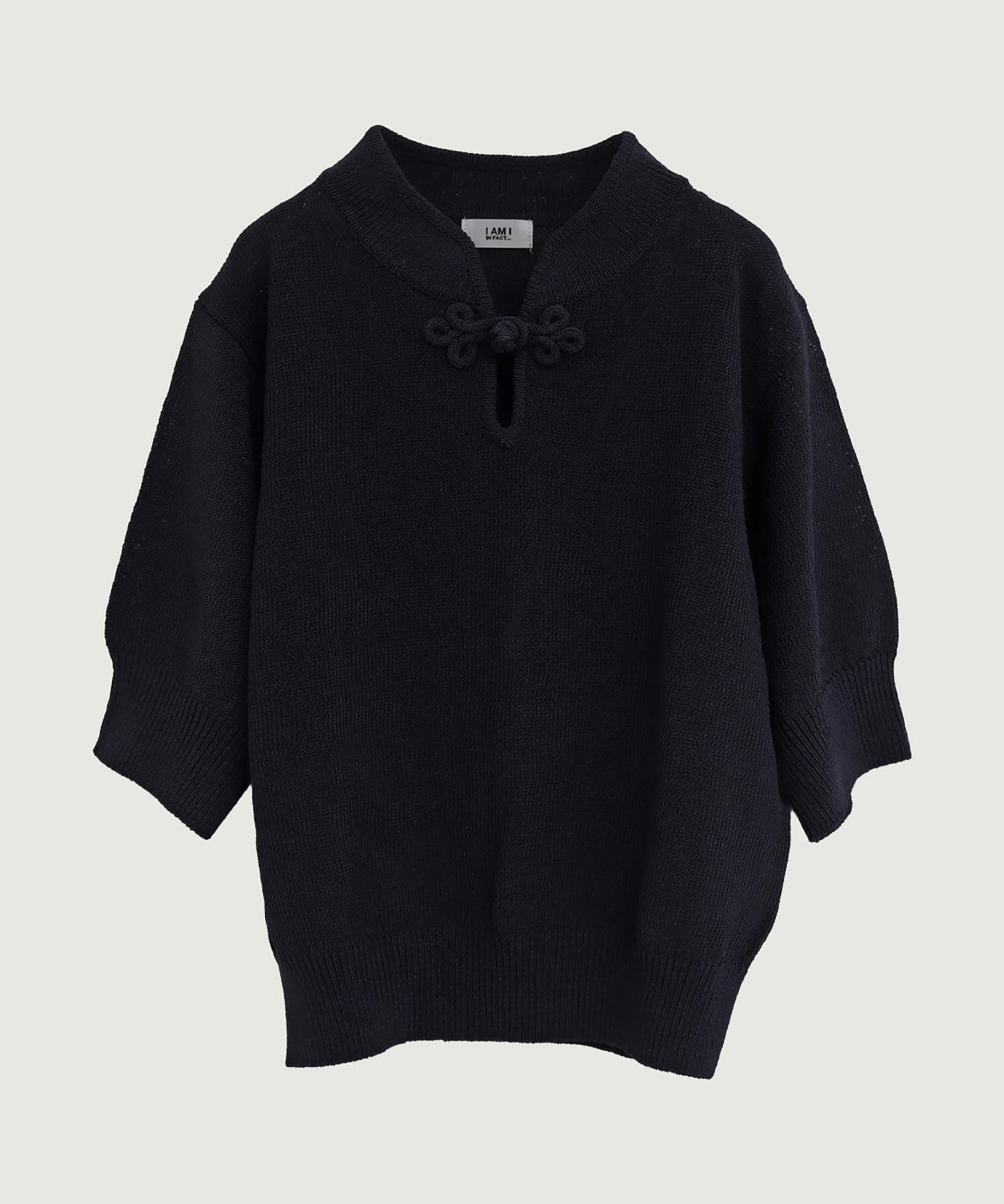 COTTON NYLON 華釦 半袖プルオーバー