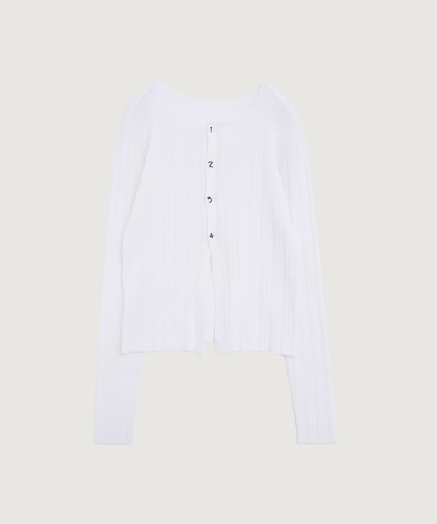 【予約販売】ballade cardigan(シロ-F)