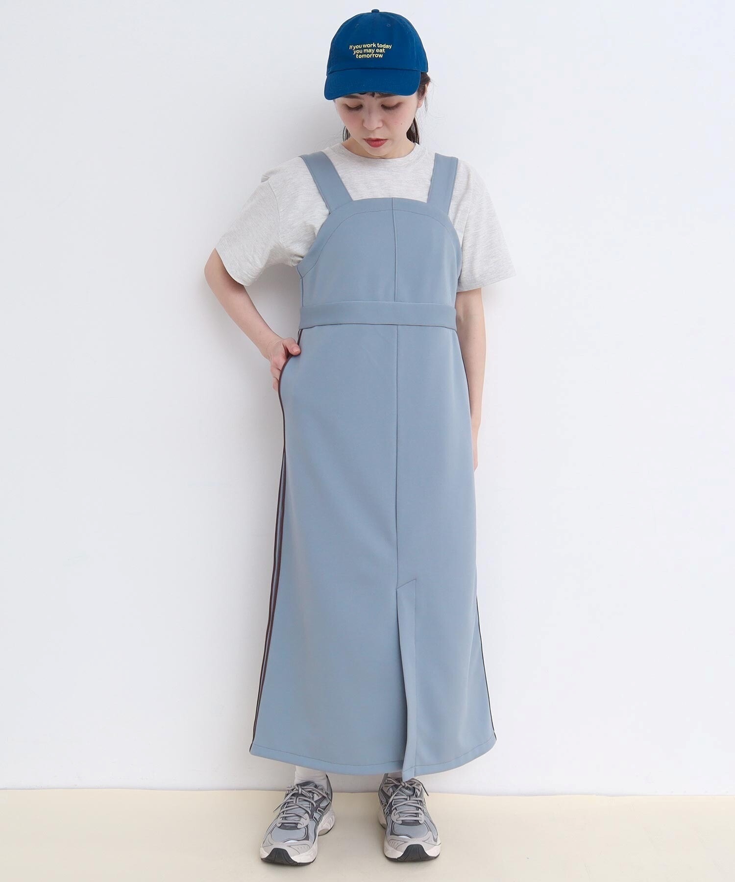 LINE Jersey ジャンパースカート