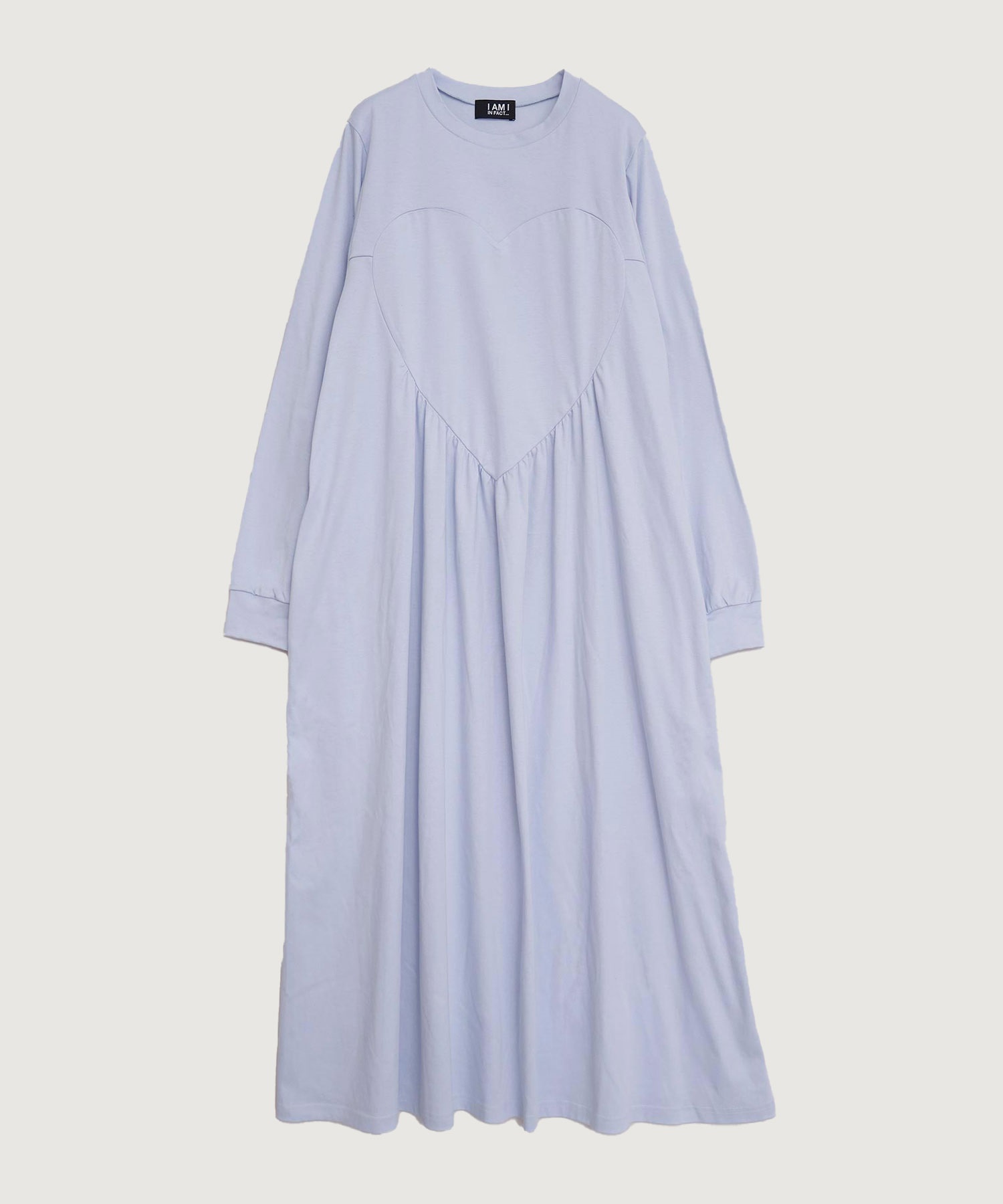 HEART ワンピース(サックス-F)