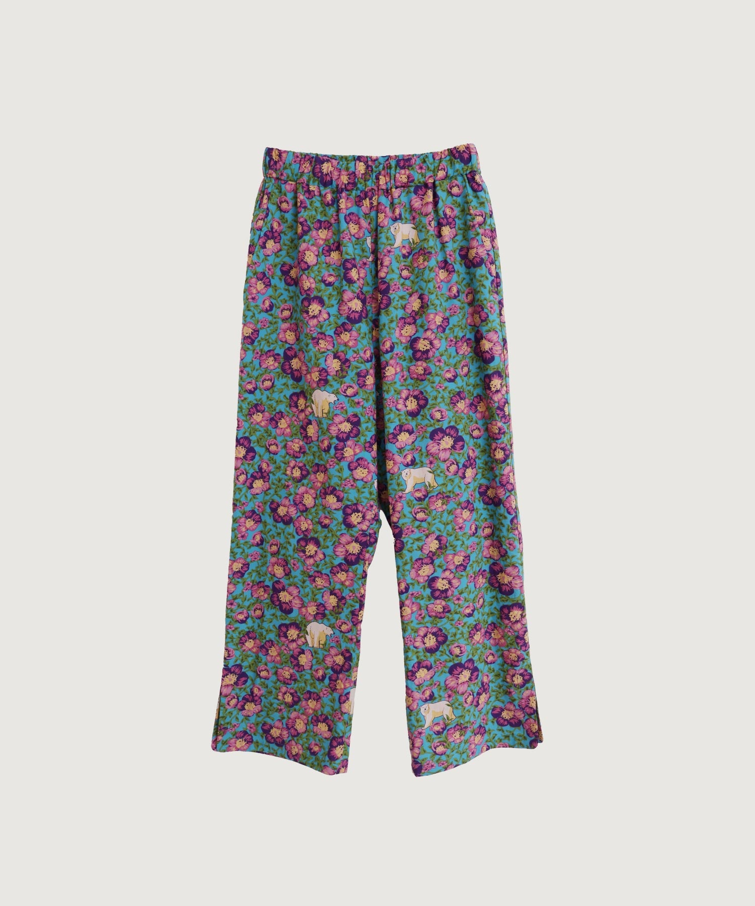 Arctic Flower スリットパンツ