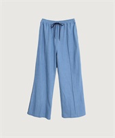 【予約販売】DENIM ラインパンツ(サックス-F)