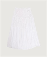 【予約販売】TISSUE SKIRT(シロ-F)