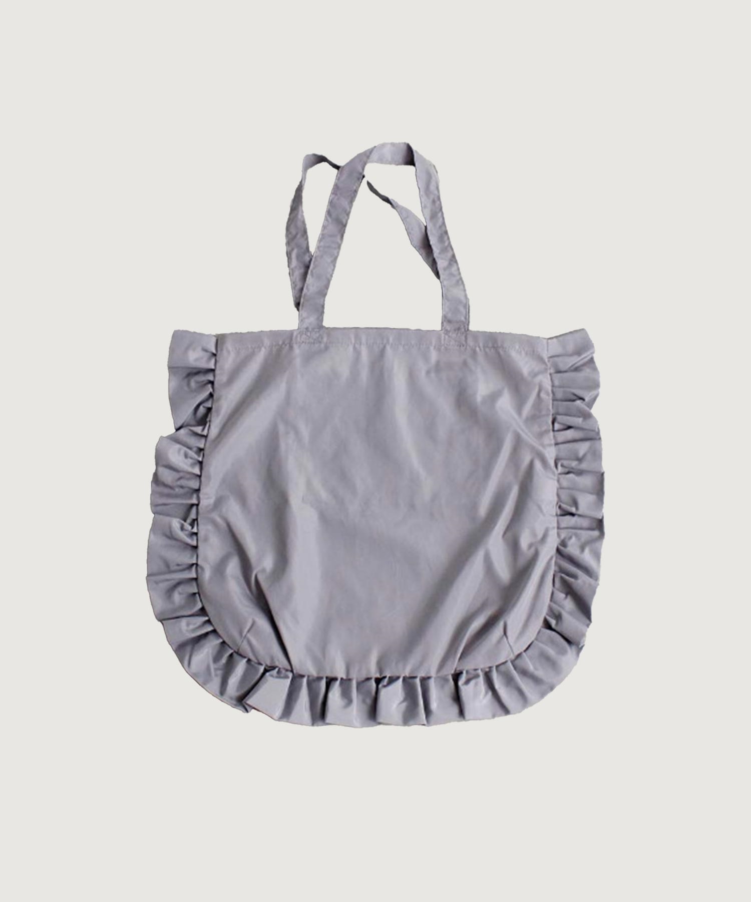 ナイロンフリルバッグ　Lサイズ
