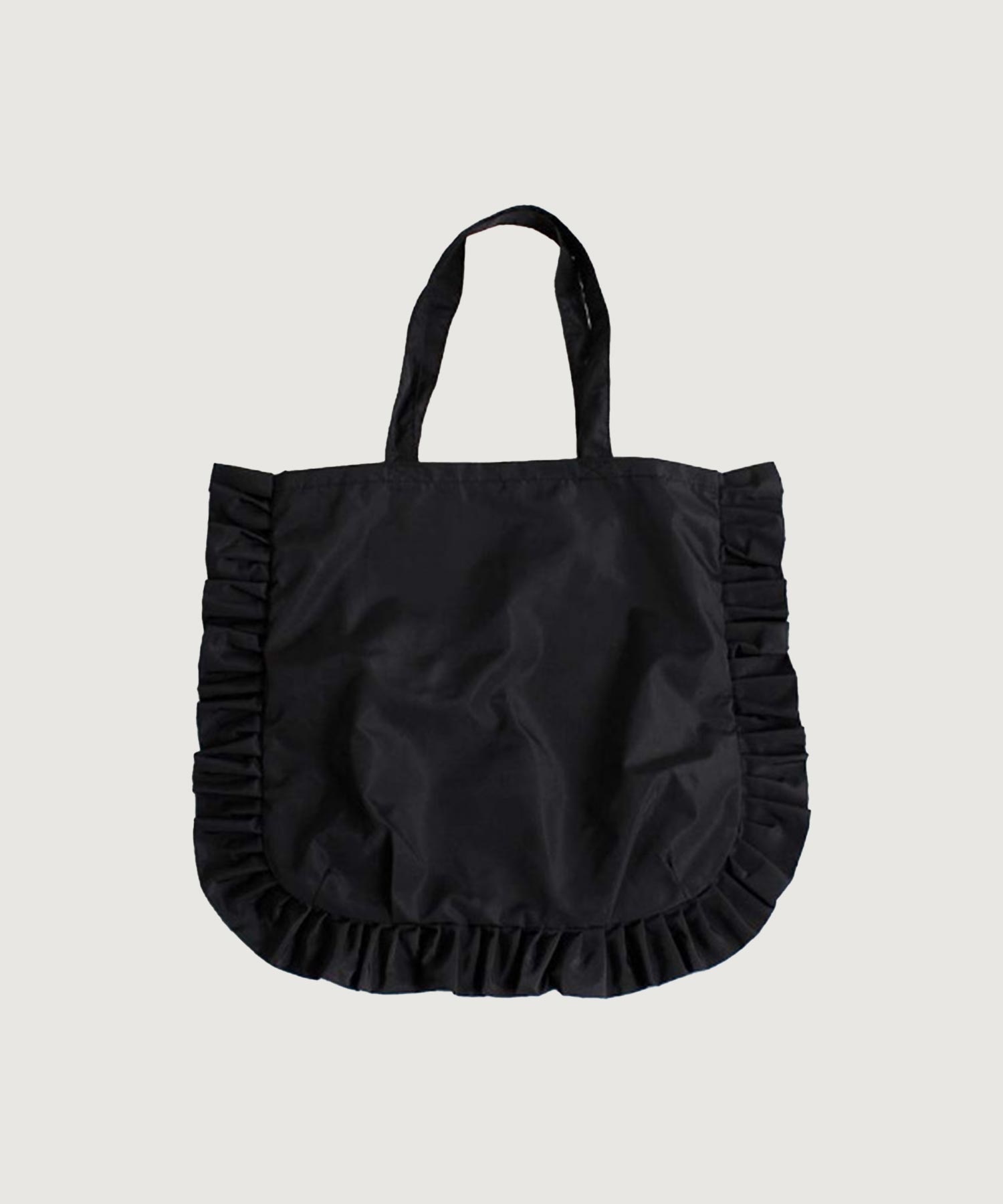 ナイロンフリルバッグ　Lサイズ