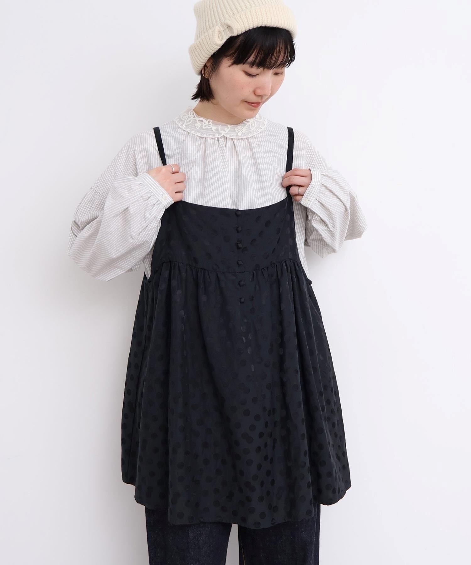 シャサ様 トッズ TOD'S 長財布 T タイムレス ブラック グレー レディース