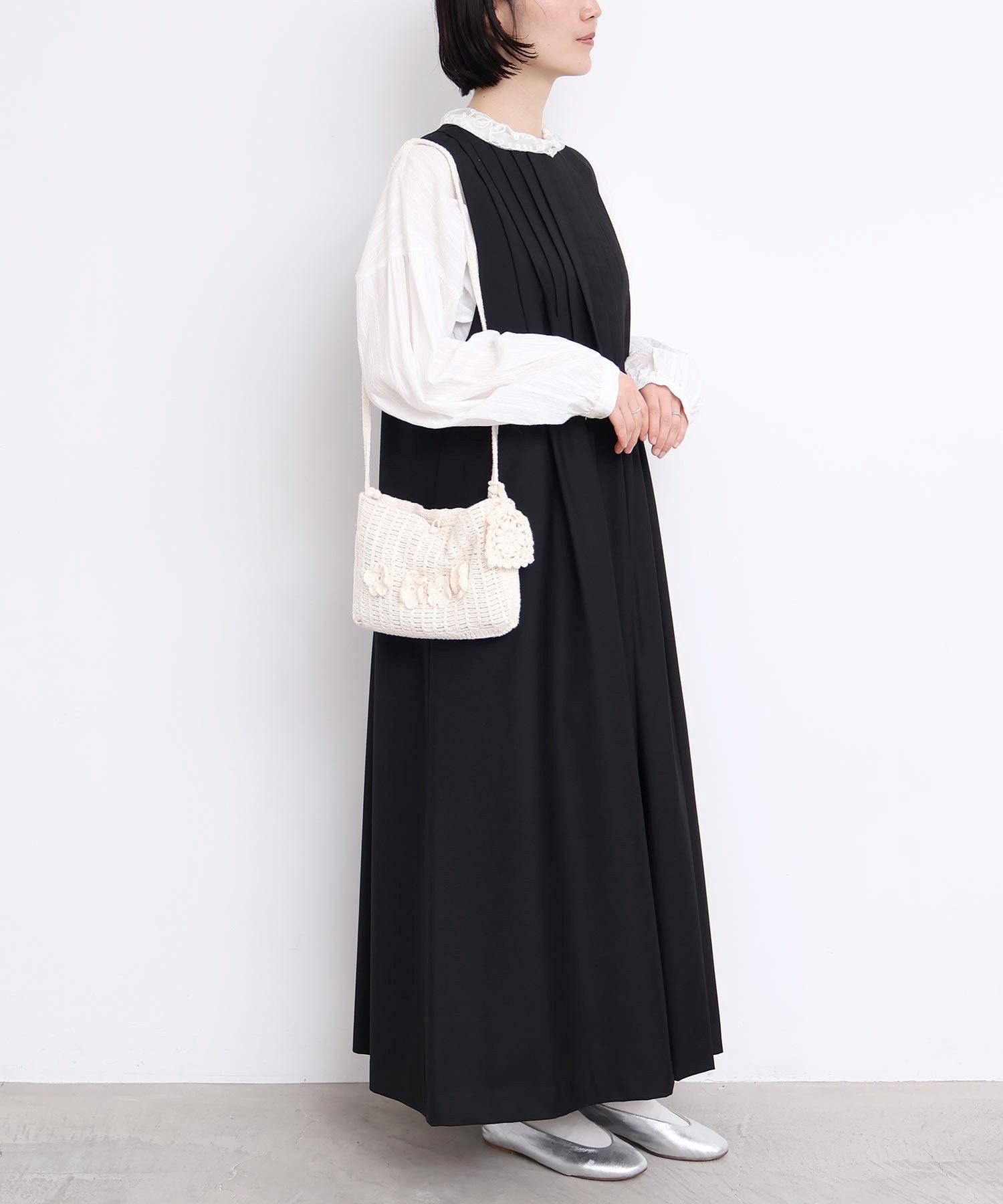 【タートル様】DESCENTE ノースリーブワンピ サンバイザー 2点セット Ｌ セール】レースフリルノースリーブワンピース 903806（ワンピース