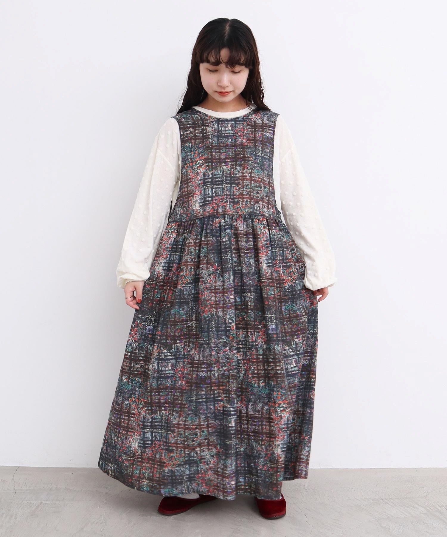 ワンピース kanatawa ティアードキャミワンピース - Vin - Vin｜YAMADAYA STORE