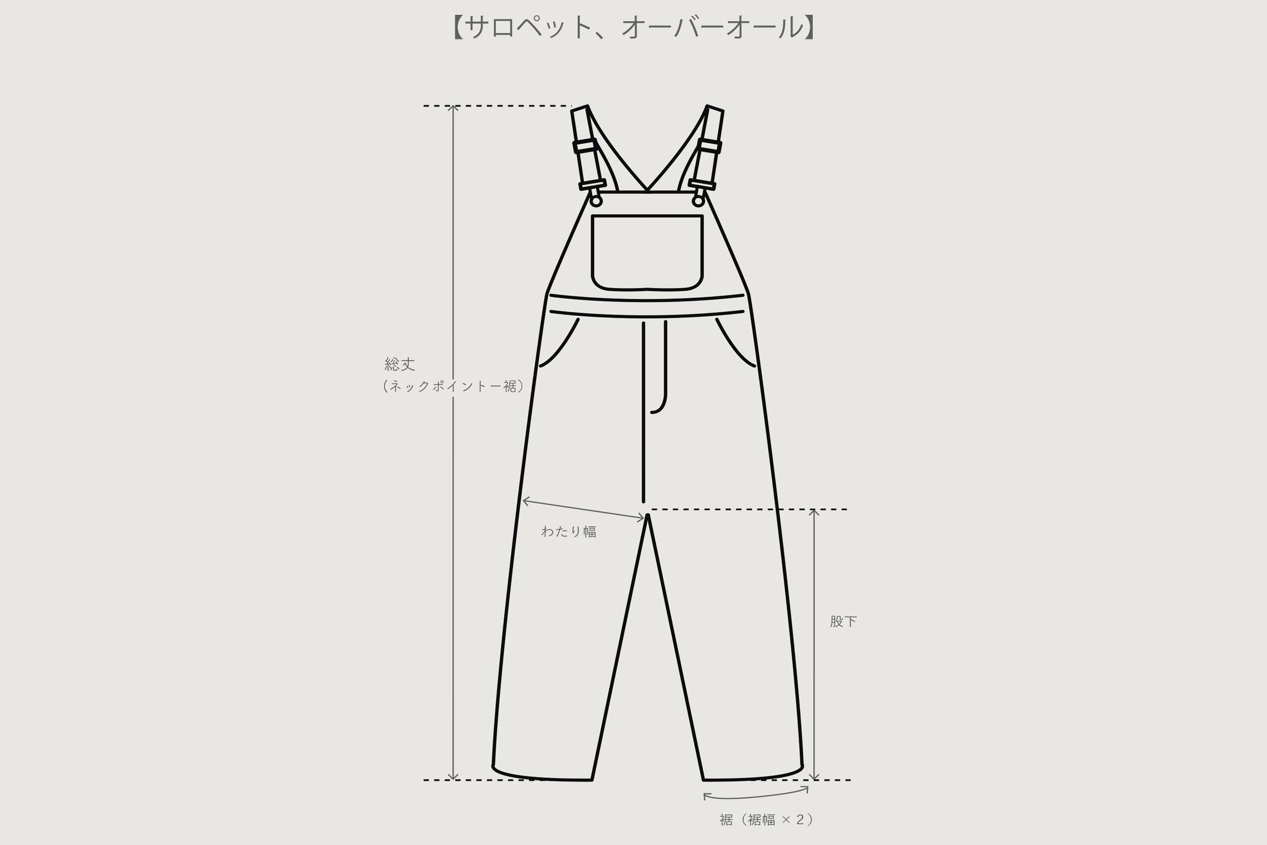 サロペット・オーバーオール